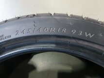 (R05/10/21) Φ 18インチ / タイヤ / ダンロップ / SPORT MAXX RT / 245/40R18 93W / 2本 / 2020年製造 / 中古_画像4