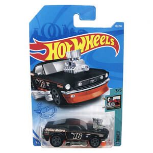 ホットウィール 2021　'68 マスタング MUSTANG マットブラック　HotWheels ベーシックカー TOONED