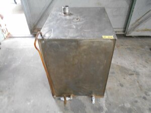 25-820 for ship fuel tank made of stainless steel approximately 132L fishing boat, outboard motor boat, pleasure boat, japanese boat, yacht etc. secondhand goods 