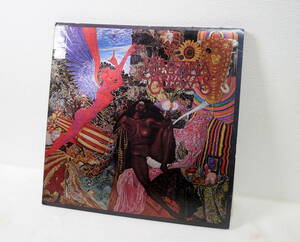 ▲(R510-F263) LP レコード SANTANA ABRAXAS サンタナ 天の守護神サンタナ 日本盤 ポスター付き