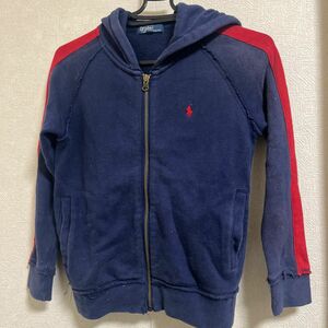 ポロラルフローレン POLO RALPH LAUREN ジップアップ スウェットパーカー130サイズ