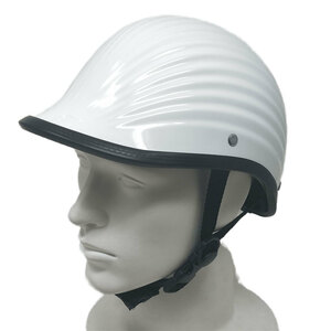  rib jockey Vintage retro helmet half helmet equipment ornament for white 