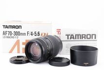 101823Y2 動作品　タムロン TAMRON AF 70-300mm F4-5.6 A17 キヤノンEFマウント　元箱付き　Canon_画像1