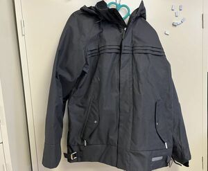 【中古】KENSHO ABE SPORTS 防寒 ブルゾン ジャンバー LLサイズ 長期保管品◆B0597