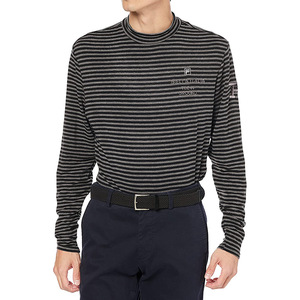  новый товар filler Golf длинный рукав окантовка рисунок mok шея рубашка 782-505 чёрный черный LL размер .. повышение температуры включая налог 8,690 иен мужской Golf рубашка 