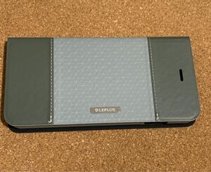 iPhone6Plus対応スマホカバー グレー調　手帳型ケース