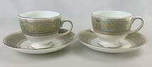 【1円～】K2304 WEDGWOOD ウェッジウッド 5点セット コロンビアセージ グリーン コーヒー カップ＆ソーサ― ティーポット 食器 洋食器 陶器_画像5