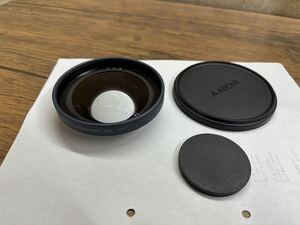 [C-2-223]SONY wide end conversion lens VCL-MHG07 present condition exhibition 