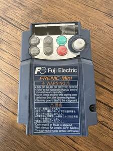 「C-429」fuji electronic 富士電機 FRENIC-Mini インバータ FRN0.1C2S-2J 動作未確認 現状出品
