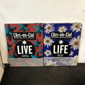  фотоальбом L*Arc~en~Ciel LIVE LIFE 2 шт. комплект первая версия с поясом оби L'Arc-en-Ciel 