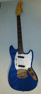 Fender Made in Japan Traditional 70s Mustang Sapphire Blue Transparent 【日本製】 フェンダー ムスタング