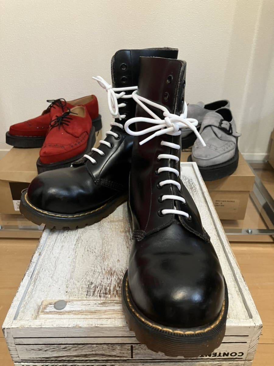 廃盤 Dr Martens ドクターマーチン スチール入り プレーントゥ