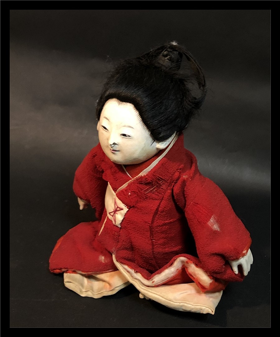 春のコレクション 古美術 日本人形 雛人形 古い人形 御所人形 土雛