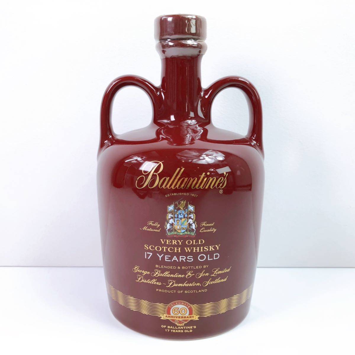 古酒 バランタイン Ballantines 30年 赤キャップ グリーンボトル-