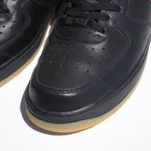 美品 US 11 / 29cm 10製 NIKE AIR FORCE 1 MID 黒ｘ赤 レザー エアフォース1 AF_画像6