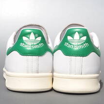 美品!! 26.5cm 限定 19年 バレンタイン限定 adidas Originals STAN SMITH スタンスミス 白ｘ緑 レザー 天然皮革_画像4