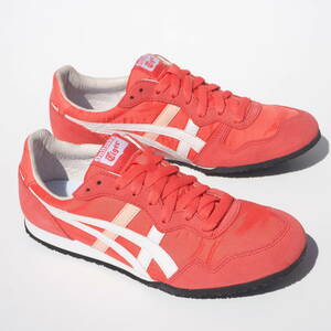 デッド!! 24cm 未使用 限定!! オニツカタイガー SERRANO セラーノ サーモンピンクｘ白 Onitsuka Tiger