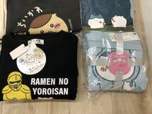 110　☆）　ちいかわ　衣類　まとめ　中古・現状品　Tシャツ　トレーナー　ルームウェア　ブランケットなど　しまむら_画像3