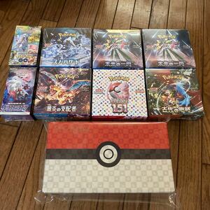 ポケモンカード 切手BOX POKEMON GO 151 黒炎　　　　　スノーハザード　未来の一閃　古代の咆哮　ダークファンタズマ