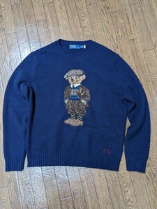 POLO RALPH LAUREN ポロベア ニットセーター 美品