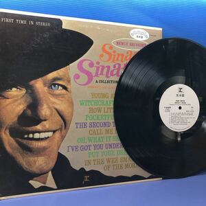 Frank Sinatra フランク・シナトラ シナトラズ・シナトラ 白レーベル プロモ LP レコード 5点以上落札で送料無料T