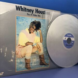 ホイットニー・ヒューストン Whitney Houston The♯1 Video Hits LD レーザーディスク LP レコード 5点以上落札で送料無料T