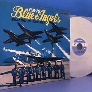 F/A-18 BLUE ANGELS ROLLING IN THE SKY LD レーザーディスク LP レコード 5点以上落札で送料無料T