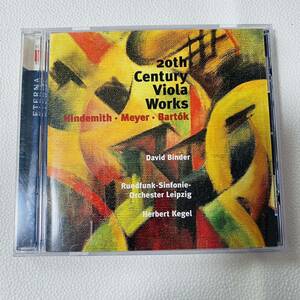 Hindemith 他2名 /20th Century Works for Viola/ヴィオラ/クラシック/CD