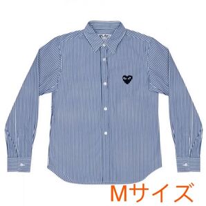 【即発】COMME des GARCONS レディース ストライプ シャツ