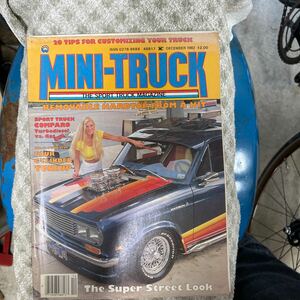 NIMI-TRUCK 1982年12月 古書 洋書 ビンテージ アメ車 DATSUN カスタムカー ピックアップ ネコポス発送