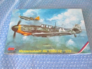 プラモデル MPM 1/72 メッサーシュミット Me 109G-12 Messerschmitt 109G-12 未組み立て 昔のプラモ 当時物 海外のプラモ