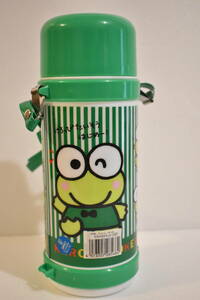  Sanrio Kero Kero Keroppi flask fancy bottle unused /ske-ta-/ plastic / container /keropi/ retro / old Logo /SANRIO/1990/B