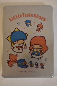  Sanrio Little Twin Stars aluminium lunch box / Tey nen/ lunch box /ki Kirara / case / retro / that time thing /SANRIO/1985