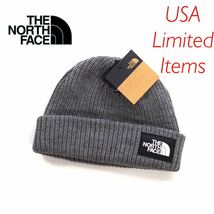 ◆日本未発売◆THE NORTH FACE Salty Dog beanie ビーニー ノースフェイス　ニットキャップ　ニット帽　ボックスロゴ　ユニセックス_画像1