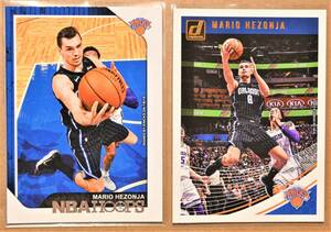 MARIO HEZONJA (マリオ・ヘゾニャ) トレーディングカード 2枚セット【NBA オーランド・マジック Orlando Magic ニックス KNICKS】