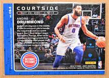 ANDRE DRUMMOND (アンドレ・ドラモンド) 2018-19 COURTSIDE トレーディングカード 【NBA,PISTONS,デトロイトピストンズ】_画像2