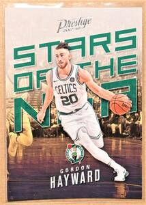 GORDON HAYWARD (ゴードン・ヘイワード) 2017-18 STAR OF THE NBA トレーディングカード 【NBA ボストン・セルティックス Boston Celtics】