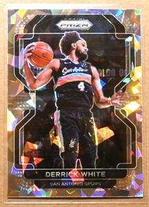 DERRICK WHITE (デリック・ホワイト) 2021-22 PRIZM CRACKED ICE トレーディングカード 【NBA,サンアントニオスパーズ,SPURS】