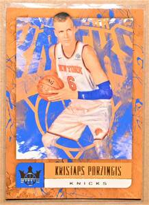 KRISTAPS PORZINGIS (クリスタプス・ポルジンギス) 2018-19 COURT KINGS トレーディングカード 40 【NBA ニューヨーク・ニックス Knicks】