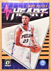 JIMMY BUTLER (ジミー・バトラー) 2018-19 OPTIC HEART トレーディングカード 2 【NBA,フィラデルフィア・セブンティシクサーズ,76ers】