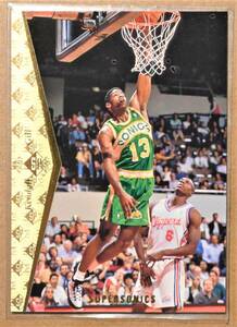 Kendall Gill (ケンドール・ギル) 1995 Upper Deck SP トレーディングカード 【NBA シアトルスーパーソニックス Seattle Supersonics】