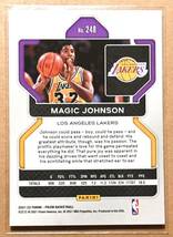 MAGIC JOHNSON (マジック・ジョンソン) 2021-22 PRIZM トレーディングカード 【NBA,ロサンゼルスレイカーズ,LAKERS】_画像2