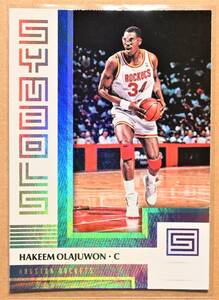 HAKEEM OLAJUWON (アキームオラジュワン) 2017-18 SYMBOLS リフレクター トレーディングカード 15 【NBA,ロケッツ,ROCKETS】