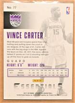 VINCE CARTER (ヴィンスカーター) 2017-18 ESSENTIALS リフレクター トレーディングカード 77 【NBA,サクラメントキングス,KINGS】_画像2
