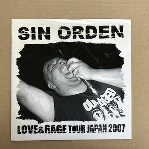 (CD) Sin Orden - Love & Rage Tour Japan 2007［C.F.L-007］ラティーノ・スラッシュ・パンク