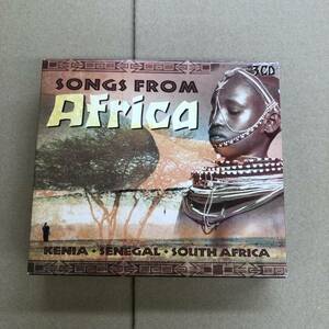 (3CD) V.A. - Songs From Africa［GALAXY550220］3枚組 輸入盤 セネガル / コンゴ / 南アフリカ