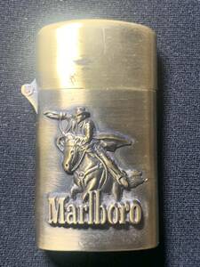 【used】Marlboro/マルボロ　オイルライター　カウボーイ　着火未確認