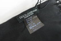 ★パケット発送/同梱不可【S送250円】　228　タグ付き　DOLCE＆GABBANA　ドルチェ＆ガッバーナ　マフラー　ストール　シルク混　チェック_画像8