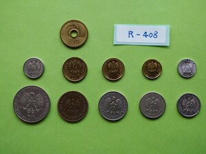 外国コイン　ポーランド　(Rー４０８)　ポーランドの硬貨　おまとめ　１０枚