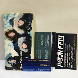 GLAY Winter, again Young oh! oh! HELLO MY LIFE 8cm CD グレイ　ウィターアゲイン　Winter again